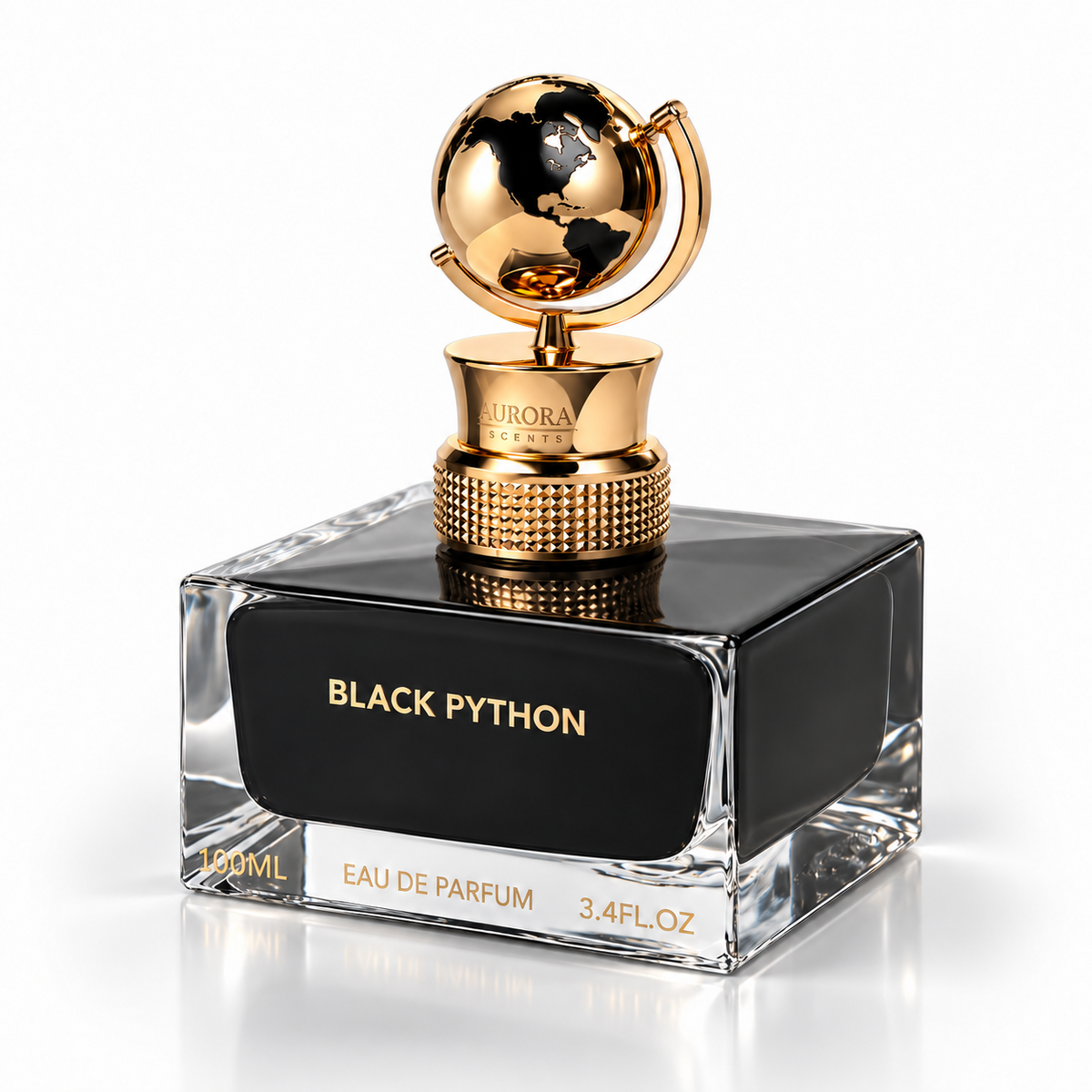Aurora Globe Collection Black Python EDP Unisex | 100ml