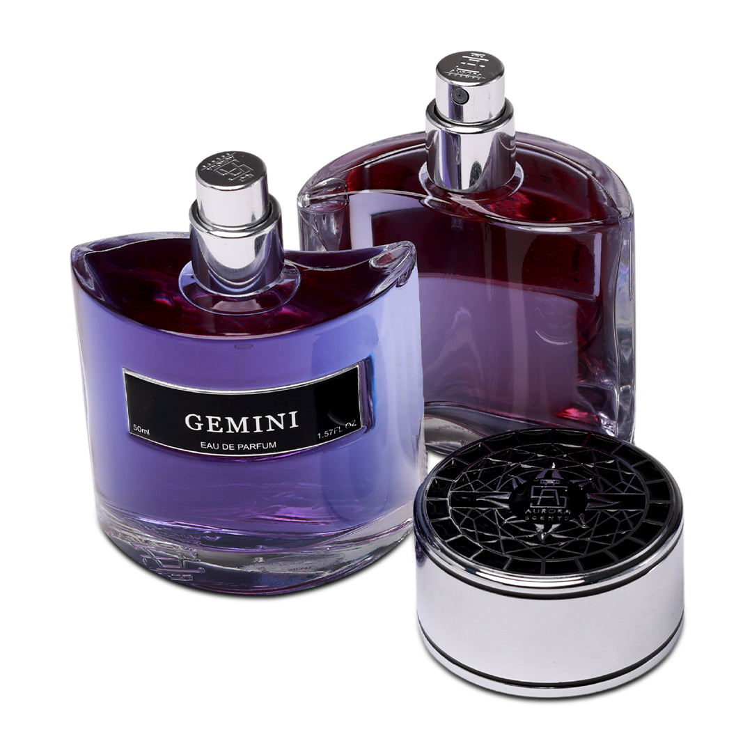 Aurora Gemini Men & Gemini Noir EDP for Men  | 50ml x 50ml |100ml