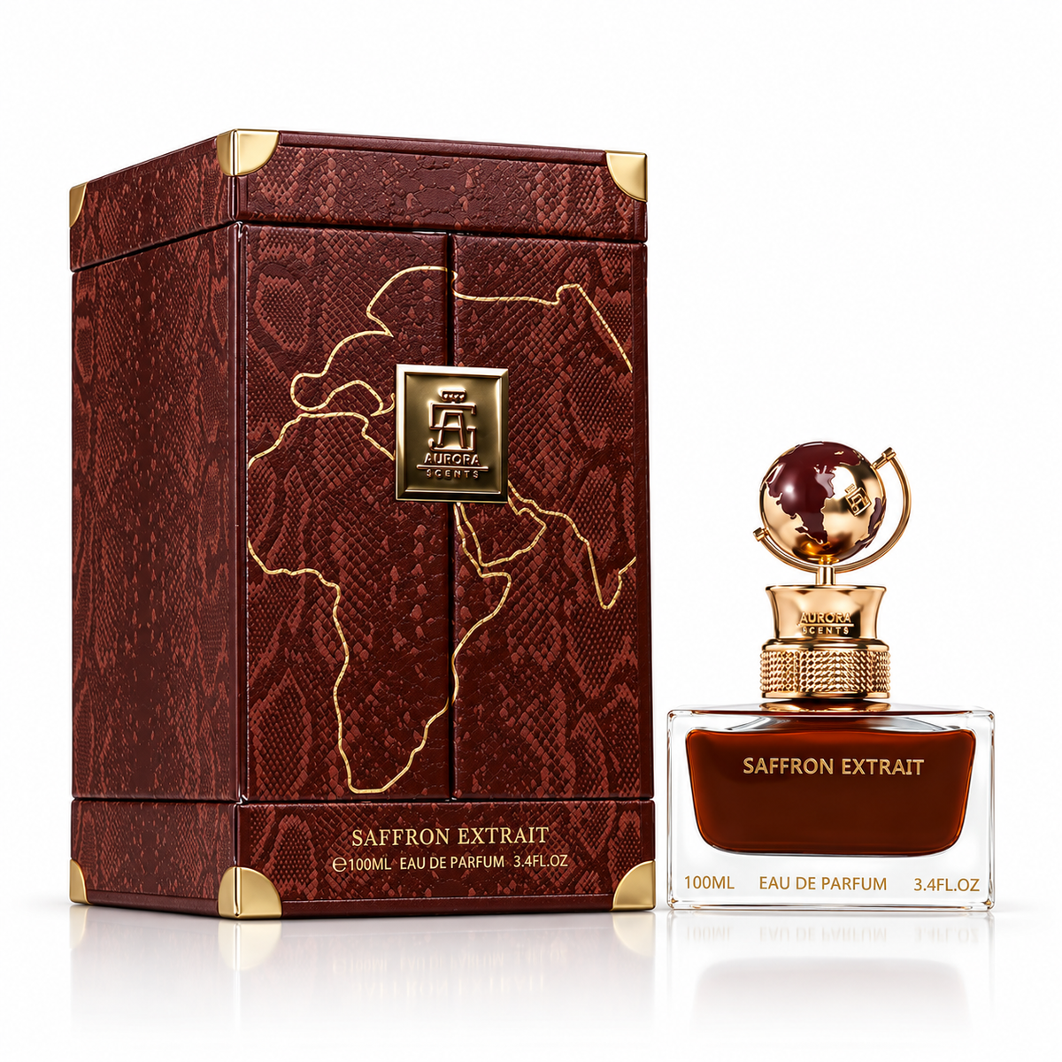 Aurora Globe Collection Saffron Extrait EDP Unisex | 100ml